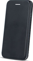 Senso Oval Synthetic Leather Book Black (iPhone 11)