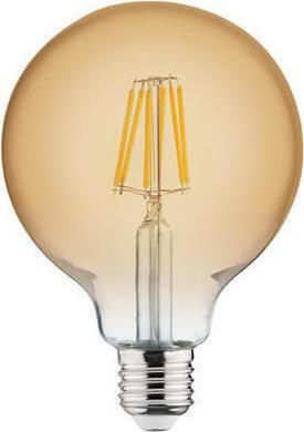 Horoz Electric LED Bulb 6W 95mm for Socket E27 and Shape G125 Warm White 540lm