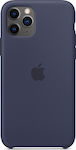 Apple Silicone Case Midnight Blue (iPhone 11 Pro)