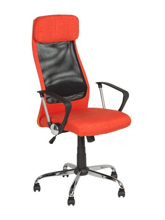 Carmen 6183 Exekutive Bürostuhl mit Neigen Orange