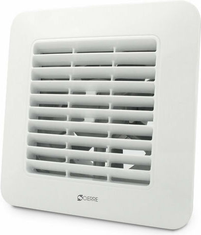 O.Erre Unico 10/4 C Wall-mounted Ventilator 100mm White