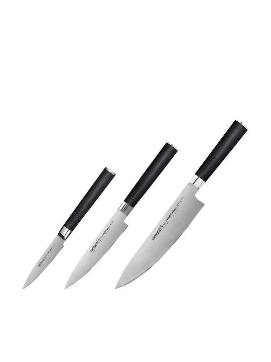 Samura Knife Set of Stainless Steel SM-0220 3pcs