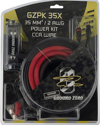 Ground Zero Set Car Audio Stereo Cables Verstärker für Autos