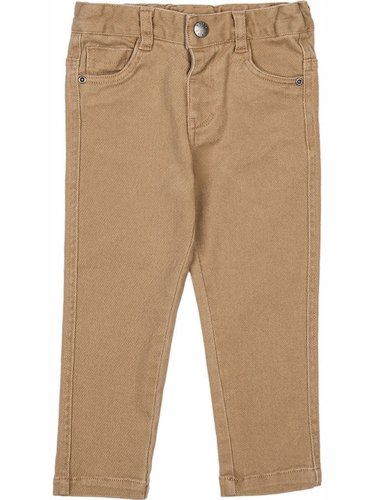 Alouette Kids Fabric Trousers Beige