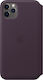 Apple Leather Folio Book Δερματίνης Μπορντό (iPhone 11 Pro Max)