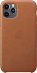 Apple Leather Case Saddle Brown (iPhone 11 Pro)