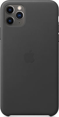 Apple Leather Case Umschlag Rückseite Leder Schwarz (iPhone 11 Pro Max) MX0E2ZM/A