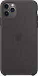 Apple Silicone Case Μαύρο (iPhone 11 Pro Max)