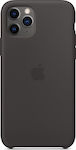 Apple Silicone Case Μαύρο (iPhone 11 Pro)
