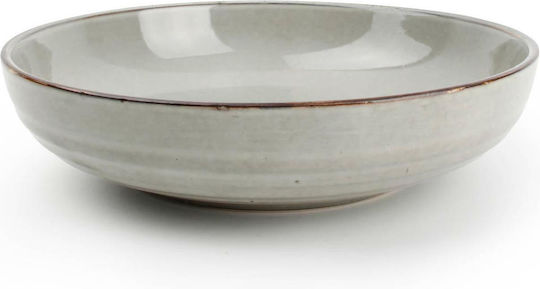 Salt & Pepper Artisan Πιάτο Βαθύ Κεραμικό Πράσινο με Διάμετρο 21.8cm