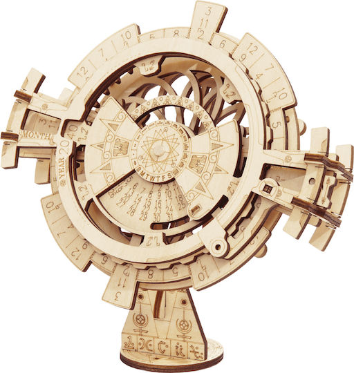 Robotime Jucărie de Construcție din Lemn 3D Perpetual Calendar pentru Copii 14+ ani+ Ani