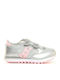 Saucony Kinder-Sneaker Jazz Double mit Klettverschluss Silber