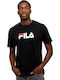 Fila Eagle T-shirt Bărbătesc cu Mânecă Scurtă Negru