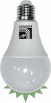 Adeleq Λάμπα LED για Ντουί E27 και Σχήμα A70 Φυσικό Λευκό 1200lm με Φωτοκύτταρο