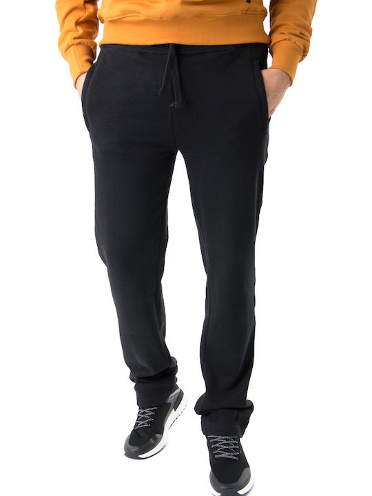 Sweatpants without Elastic Black