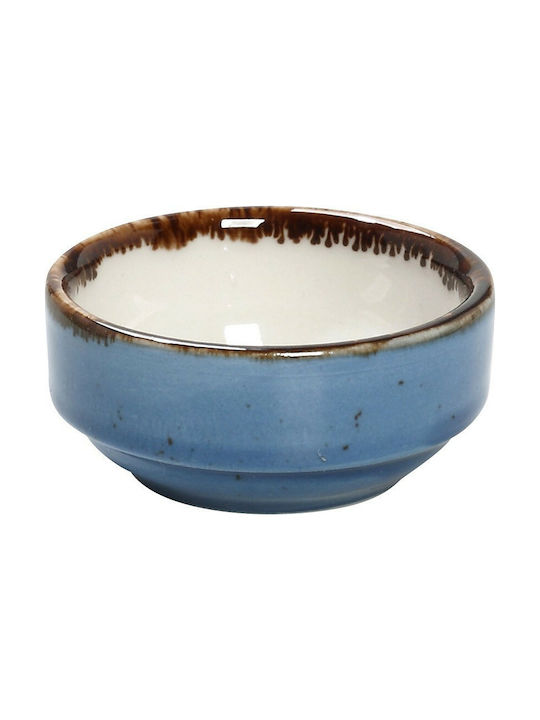 Espiel Typhoon Ceramic Dip Bowl Μπλε with Diameter 6εκ. 1pcs