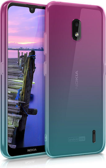 KWmobile Bicolor Back Cover Silicon Multicolor (Nokia 2.2)