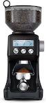 Sage the Smart Grinder Pro Black Elektrischer Kaffeemühle 165W mit einer Kapazität von 450gr und 60 Mahlstufen Schwarz