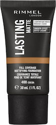 Rimmel Lasting Matte Foundation Лилаво/бяло 30мл