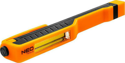 Neo Tools Φακός Συνεργείου Μπαταρίας LED με Φωτεινότητα έως 150lm