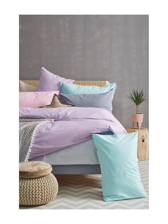 Palamaiki Etoile Σεντόνι Υπέρδιπλο 240x260εκ. Pink