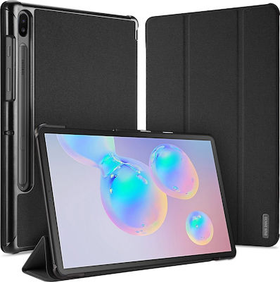 Dux Ducis Domo Flip Cover Δερματίνης Μαύρο (Galaxy Tab S6 10.5)