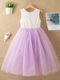 Rochie pentru Copii Fără mâneci Violet