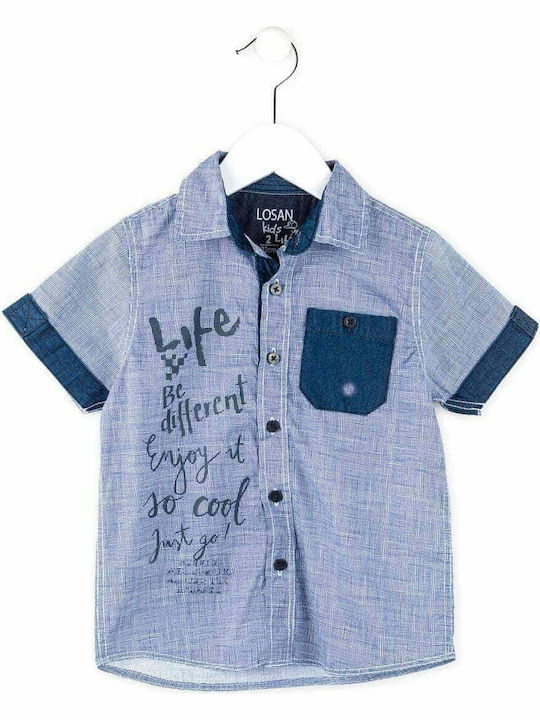 Losan Kids Shirt Light Blue