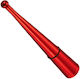 Auto Gs KFZ-Antenne Dach Sport 9cm Mit Gewinde für Radio in Rot Farbe