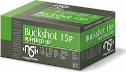 Nobel Sport Φυσίγγια Plumbum HP Buckshot Magnum 10τμχ