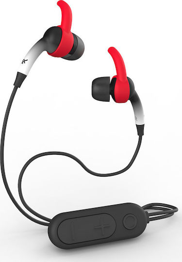 iFrogz Sound Hub Plugz In-ear Bluetooth Handsfree Ακουστικά με Αντοχή στον Ιδρώτα Μαύρο/Λευκό