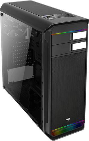Aerocool Aero-500G RGB Black | Skroutz.gr