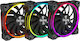 Alpenfoehn Wing Boost 3 Case Fans 120mm (2200rpm / 77.92cfm) with ARGB Lighting and 4-Pin Molex Connection Pack of 3