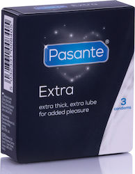 Pasante Προφυλακτικά Extra 3τμχ 52mm Natural