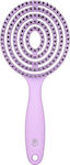 Ilu Round Detangling Vent Brush Purple