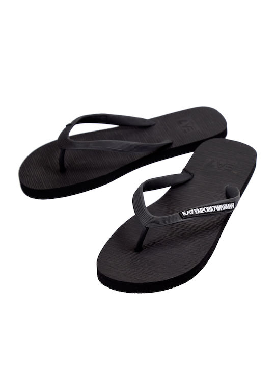 Emporio Armani Men's Flip Flops Black