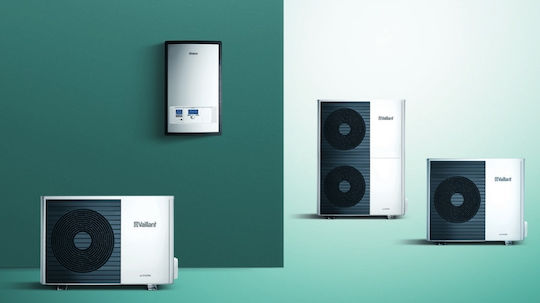 Vaillant aroTHERM Split VWL 127/5 IS - VWL 105/5 AS Топлопомпа 9.8кВт Едната фаза 55°C Сплит