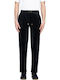 Cyrus Pantaloni de trening fără Elastic Negru