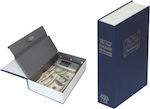 Portable Safe "Book" Arte TS0309 23.5x15.5x5.5 cm Blue