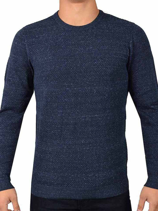 Jack & Jones Men's Long Sleeve Sweater Navy Blazer