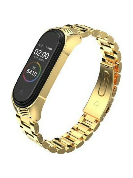 Mijobs Λουράκι Χρυσό (Mi Band 3/Mi Smart Band 4) Mijobs Λουράκι Χρυσό (Mi Band 3/Mi Smart Band 4)