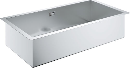 Grohe K 700 Chiuvetă De Bucătărie Drop-In Inox Neted (Finisaj Satinat) L86xL46cm Argintie Grohe K 700 Chiuvetă De Bucătărie Drop-In Inox Neted (Finisaj Satinat) L86xL46cm Argintie