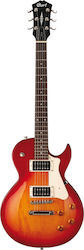 Cort CR100 Chitară Electrică Tăietură Unică Cherry Red Sunburst