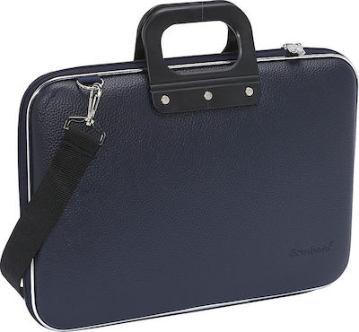 Bombata Classic Tasche Schulter / Handheld für Laptop 15.6" Dark Blue