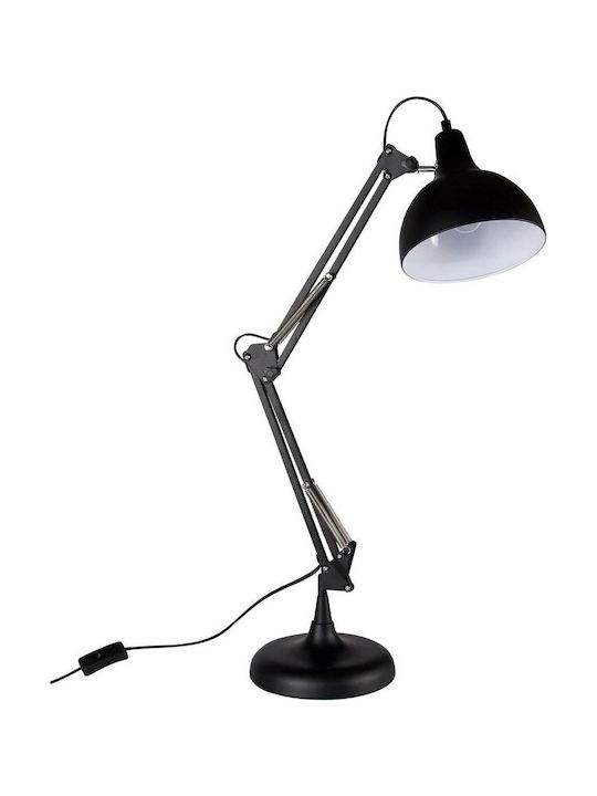 Bizzotto Small OP Bürobeleuchtung für E27 Lampen in Schwarz Farbe 0827206
