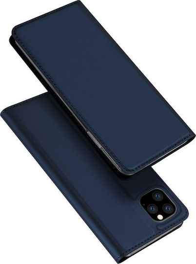 Dux Ducis Skin Pro Book Piele artificială Albastru marin (iPhone 11 Pro Max)