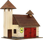 Walachia Wooden Construction Toy Fire Station