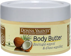 Donna Valente Moisturizing Body Butter with Shea Butter & Coconut Perfume for Dry/Very Dry Skin 500ml Donna Valente Moisturizing Body Butter with Shea Butter & Coconut Perfume for Dry/Very Dry Skin 500ml