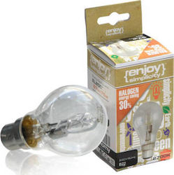 Elvhx Lampă cu halogen pentru Dulie B22 cu Putere 42W 220-240V