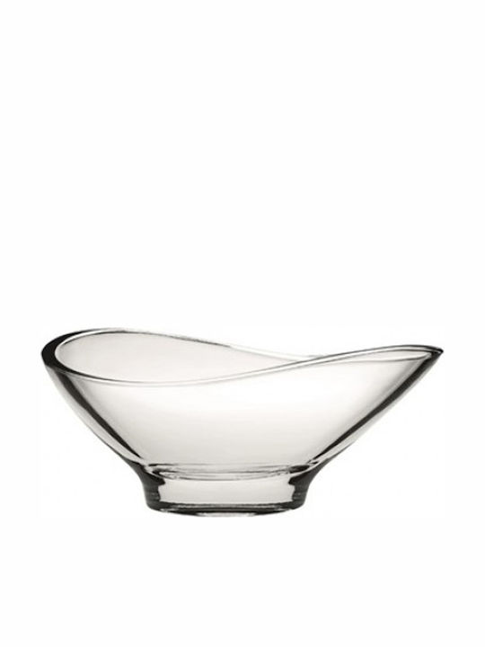 Espiel Glass Salad Bowl Διάφανη 30x23x12.7cm